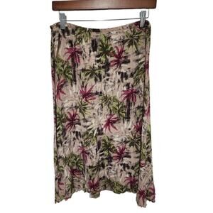 Vintage 90s Crinkle Skirt Size M Skirt Fairy Grunge Whimsigoth Handkerchief Hem